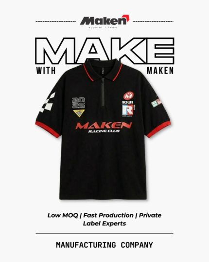 Maken Black Racing Club Polo