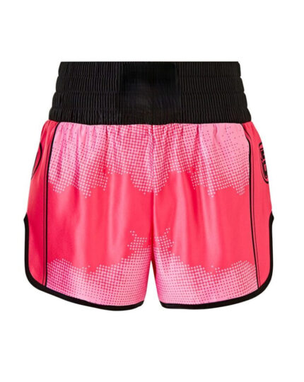 Custom Pink Halftone Graphic Muay Thai / Kickboxing Shorts